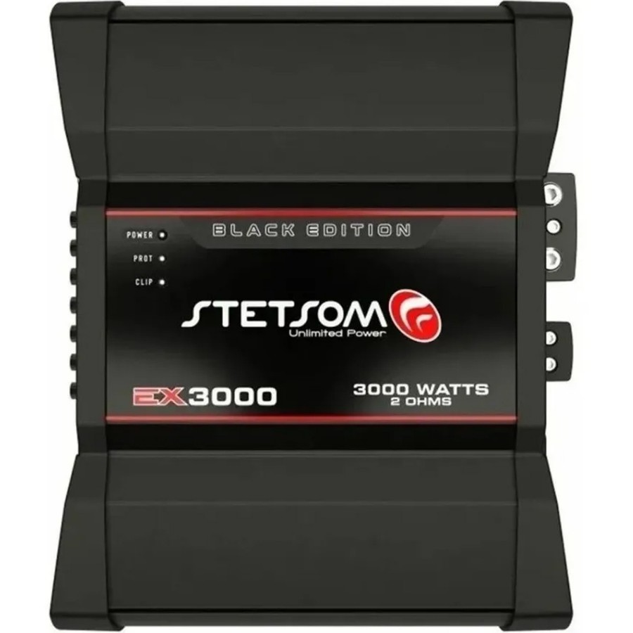 Módulo Automotivo Stetsom EX3000 3000W RMS Som Automotivo Digital 1, 2 ou 4 Ohms