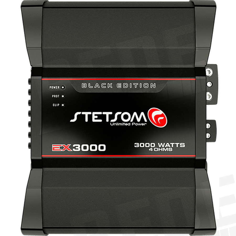 Módulo Automotivo Stetsom EX3000 3000W RMS Som Automotivo Digital 1, 2 ou 4 Ohms