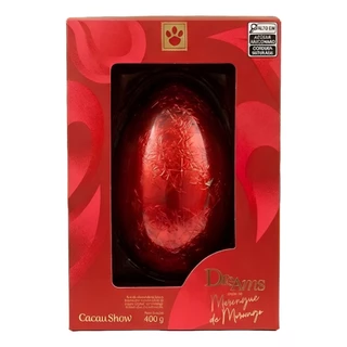Ovo De Páscoa Cacau Show 400 Gramas Pistache Dreams Lacreme Merengue Morango em Oferta na Shopee
