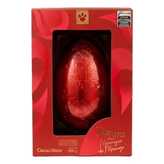 Ovo De Páscoa Cacau Show 400 Gramas Pistache Dreams Lacreme Merengue Morango em Oferta na Shopee