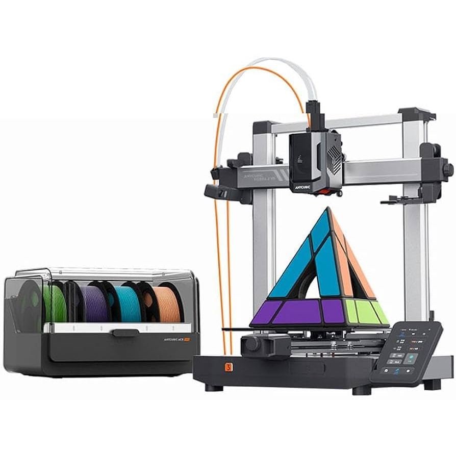 IMPRESSORA 3D ANYCUBIC KOBRA 3 V2 COMBO - ENVIO IMEDIATO