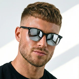 Óculos de Sol Tulum Prata Espelhado Hexagonal Premium Retrô Oldstyle uv400 Unissex em Oferta na Shopee