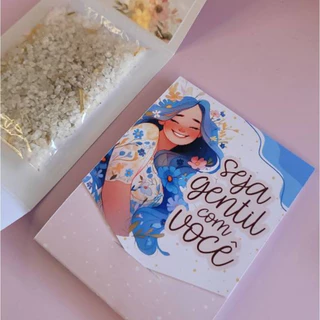 Card com Escalda - pés Mimo Lembrancinha Dia das Mulheres em Oferta na Shopee