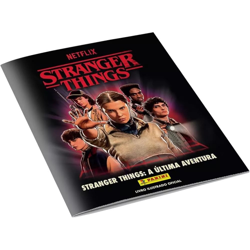 Álbum Stranger Things 3 Panini Vazio Ou + 6 Envelopes Figurinhas ...