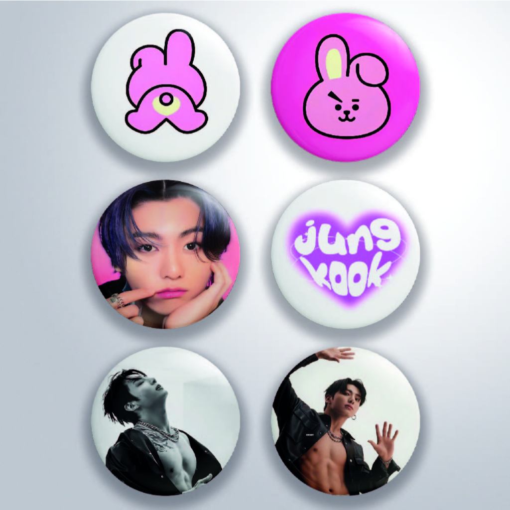 Kit de Bottons KPOP Jungkook BTS | Shopee Brasil