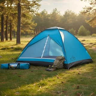 Barraca de Acampamento Impermeável - 3-4 Pessoas - Montagem Rápida | Medidas: 210x210x130 cm -MO3 em Oferta na Shopee