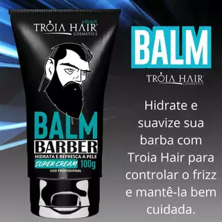 Pós Barba Balm Tróia Hair 100ml Original