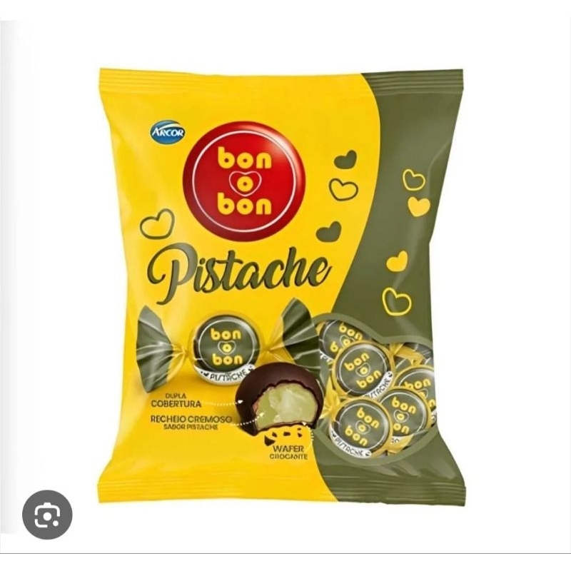 Bombom Bon o Bon Pistache 750g | Shopee Brasil