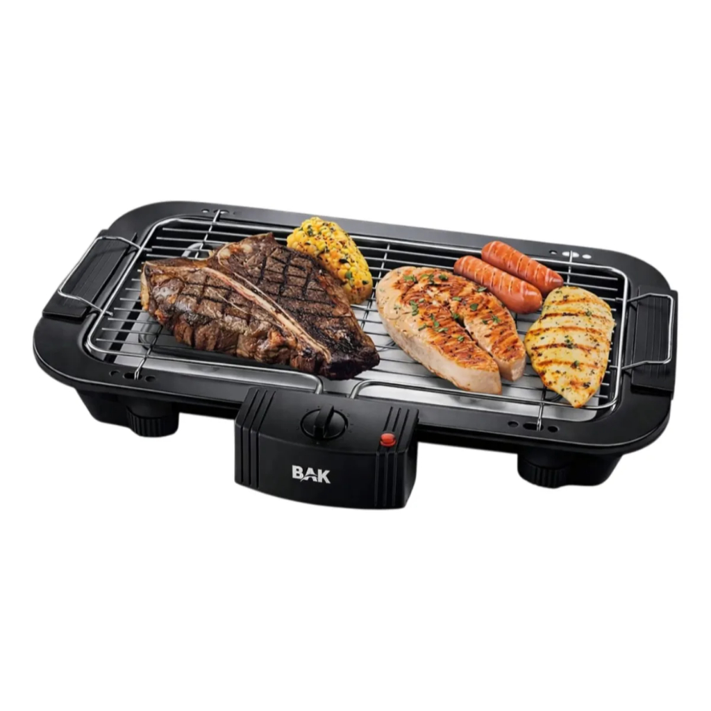 Churrasqueira Sem Fumaça Elétrica Grelhador Grelha Churrasco Preto 220v ...