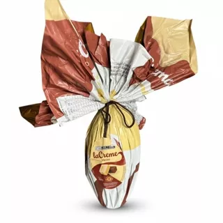 Ovo de Páscoa LaCreme Mezzo 200g Chocolate ao Leite e Branco Cremoso Cacau Show em Oferta na Shopee