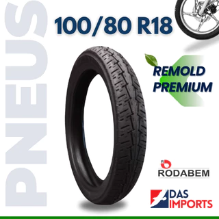 Pneu 100/80/18 Traseiro da 160 remold Sem Camara pneu de qualidade em Oferta na Shopee