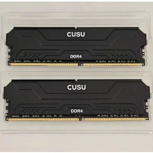 Memória RAM DDR4 CUSU, 32GB (2x16GB), 3200MHz, CL16, XMP 2.0