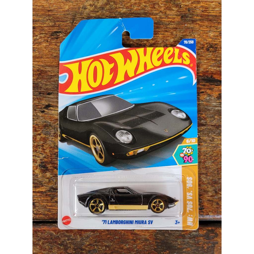 Hot Wheels - '71 Lamborghini Miura SV 