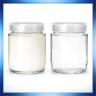 Kit 12 Potes de vidro 240ml Para Armazenamento de Leite Materno Tampa Plastica BPA Free em Oferta na Shopee