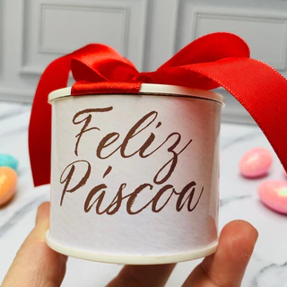 Kit Tubolata Personalizada 6x5cm  Páscoa Cristã com Laço - Fazemos todos os temas em Oferta na Shopee