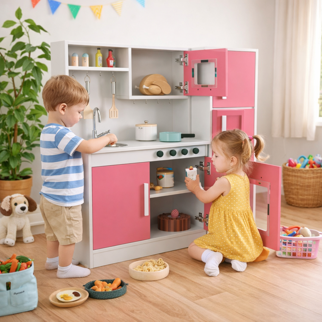 Cozinha De Brinquedo Rosa Kid em Promoção na Shopee Brasil 2026