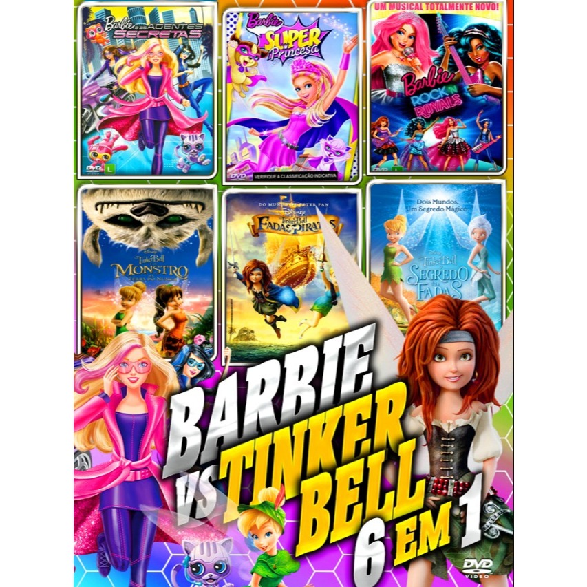 DVD Tinker Bell Coleção Completa | Shopee Brasil