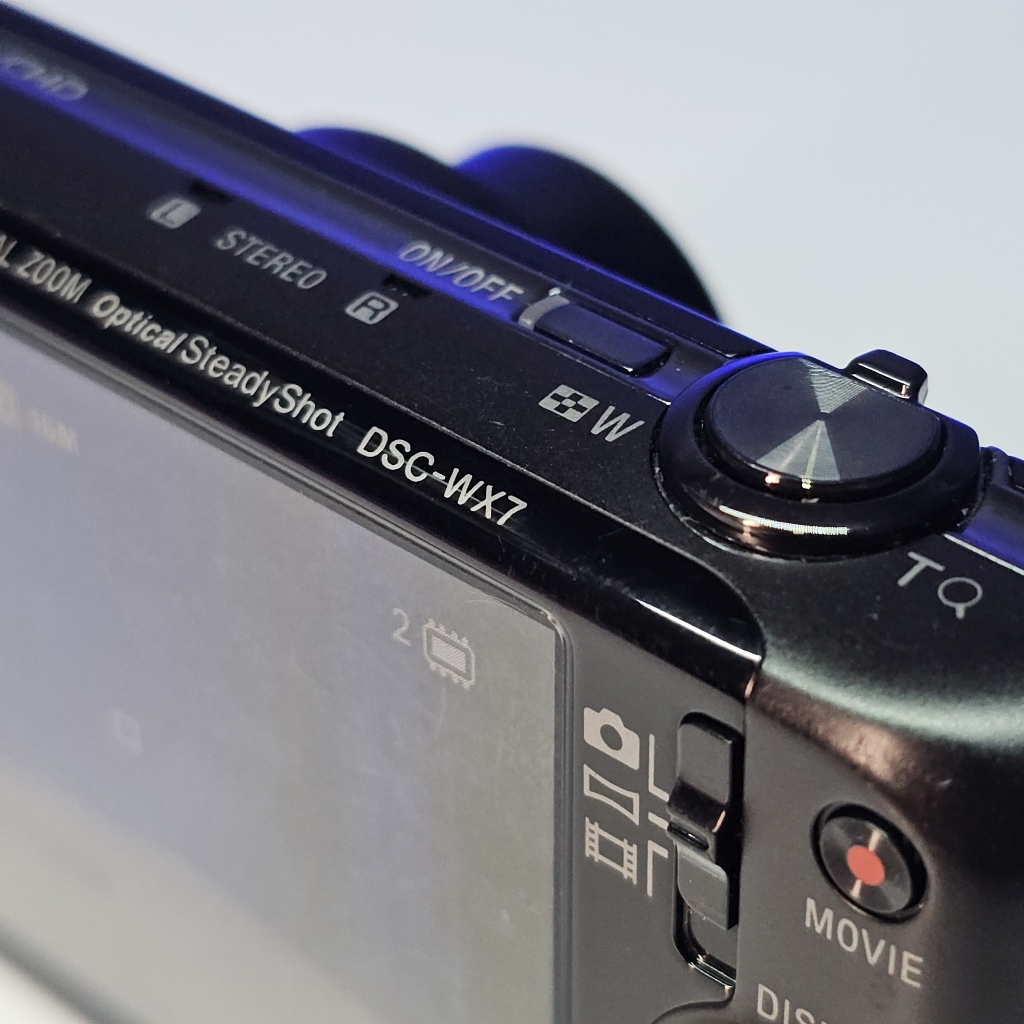 Câmera Sony Cyber-shot DSC-WX7 completa 16gb id197 | Shopee Brasil