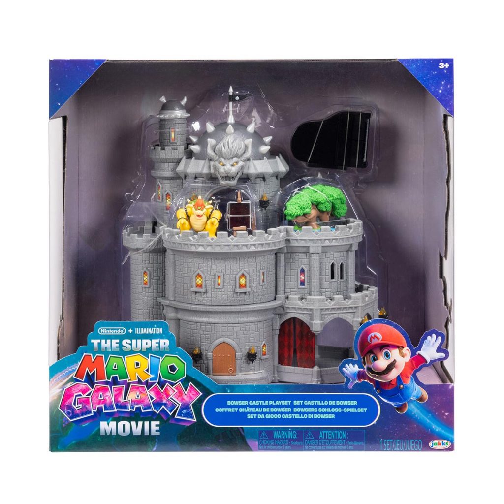 Playset Castelo do Bowser com Boneco Bowser - Super Mario Filme em Oferta na Shopee