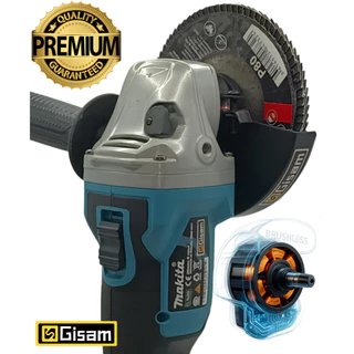 Esmerilhadeira Lixadeira Brushlees GISAM - PRO padrão MAKITA 3x VELOCIDADES 125mm - 850W 18-21V Modelo 2026 em Oferta na Shopee