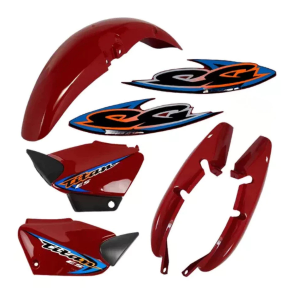 Kit Rabeta Traseira CG 125 Titan 1994 1995 1996 1997 1998 1999