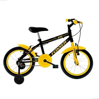 BICICLETA ARO 16 LUCCAHERO FOXXER AÇO DE 4 A 8 ANOS em Oferta na Shopee