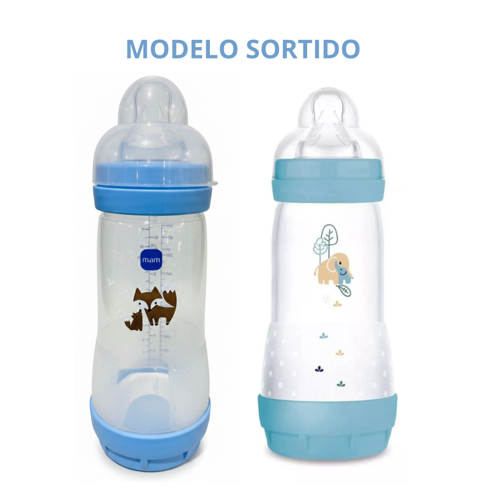 Mamadeira MAM Original Anticólica Easy Start 320ml +4 Meses Fluxo