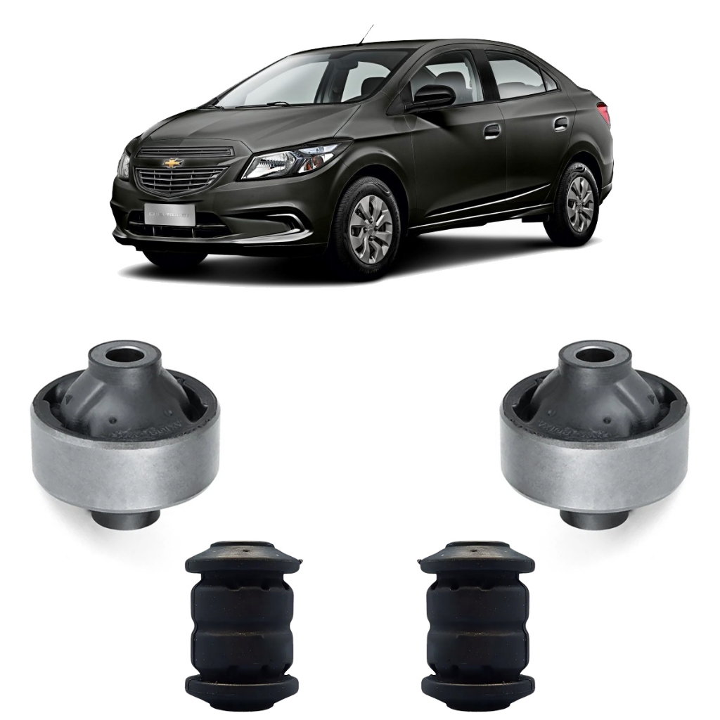 Kit Buchas Bandeja Chevrolet Prisma 2013 até 2019