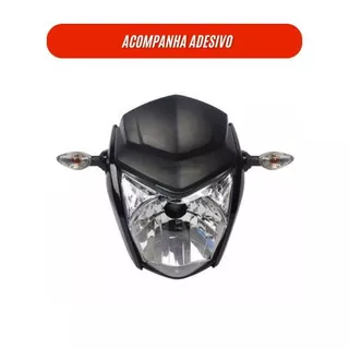 Frente Farol Completa Titan Fan 150 160 2014 a 2021 Bloco Óptico Bananinha Carenagem Frontal + Piscas Seta em Oferta na Shopee