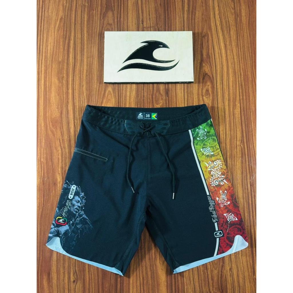 BOARDSHORT JISK - BERMUDA TACTEL SURF COM ELASTANO, ACADEMIA, SURF, PASSEIO E DIA DIA