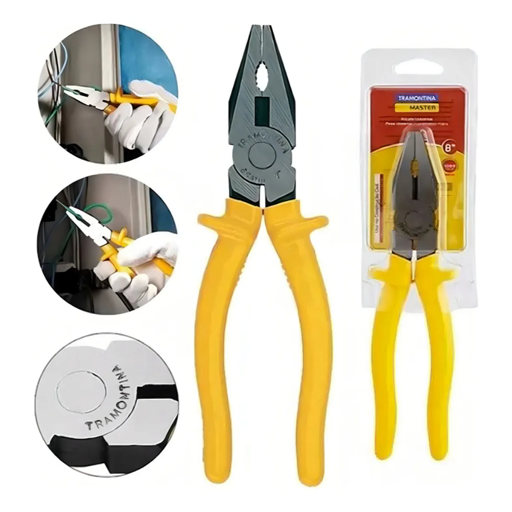 Alicate Universal 8" Isolado 1000 V Tramontina Master 41001/108