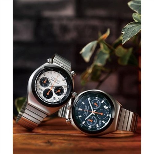 Relógio De Pulso CITIZEN RECORD LABEL TSUNO CHRONO , Branco