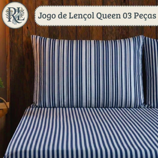 Jg de Lençol Queen 3 Peças Estampas Sortidas em Oferta na Shopee