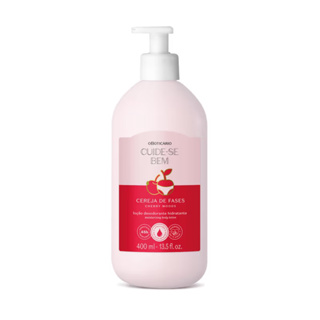Loção Desodorante Hidratante Corporal Cuide-se Bem Cereja De Fases 400ml - oBoticario em Oferta na Shopee