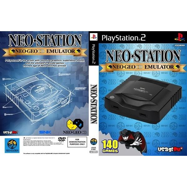 MULT-JOGOS DE NEO GEO CD - C/ EMULADOR P/ PS2 COMPLETO COM 149