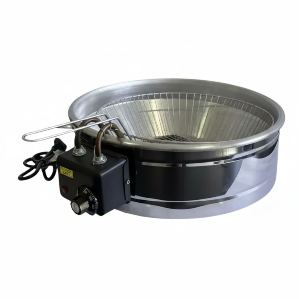 Tacho Fritadeira Elétrica 7L Inox 220V Industrial Redondo