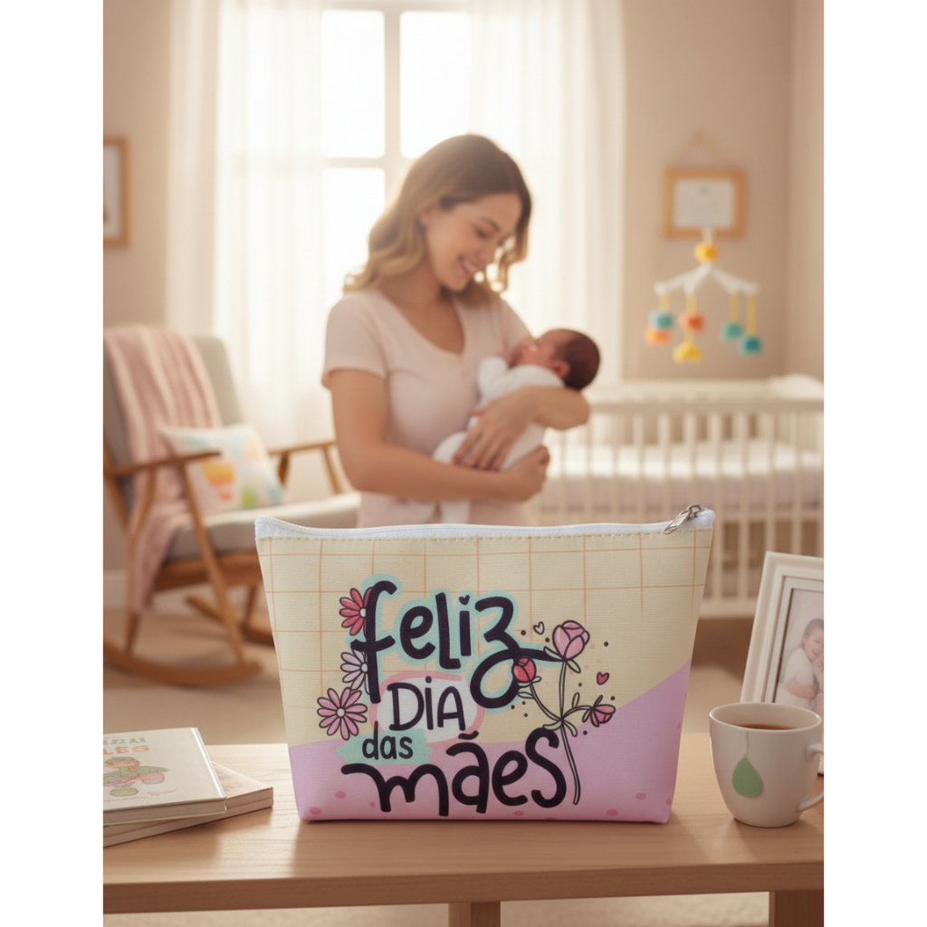 kit 20 unid Necessarie Trapézio Personalizada Dia das Mães | Brinde Corporativo | Lembrancinha dia das Mães | Presente em Oferta na Shopee