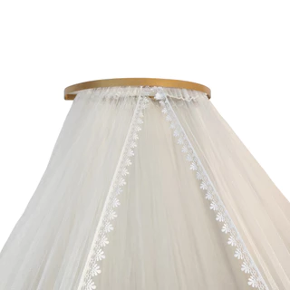 Dossel fino com mosquiteiro tule para berço em Oferta na Shopee