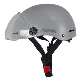 Capacete Rava E-Bike Coquinho Viseira Removível