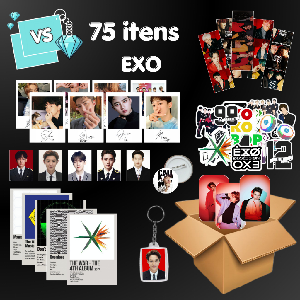 SEVENTEEN BTS EXO グッズ bts x exo 2025 em Promoção na Shopee Brasil 2026