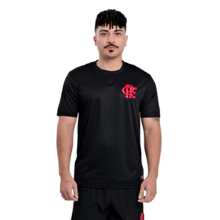 Camisa Flamengo Preta Coimbra em Oferta na Shopee