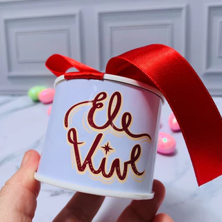 Kit Tubolata Personalizada  6x5cm Páscoa Cristã  com Laço Porta Doces em Oferta na Shopee
