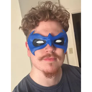 Máscara Robin (Tim Drake), Asa Noturna (Dick Grayson), Damian Wayne, Jason Todd e Lanterna Verde – DC Comics Cosplay