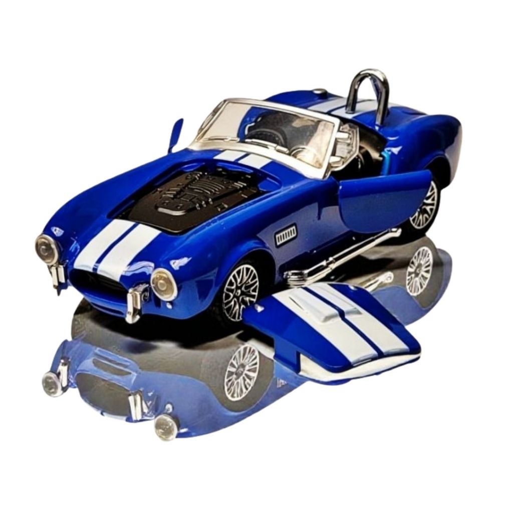 Miniatura carro de ferro Shelby Cobra | Shopee Brasil