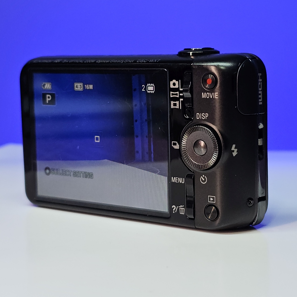 Câmera Sony Cyber-shot DSC-WX7 completa 16gb id197 | Shopee Brasil