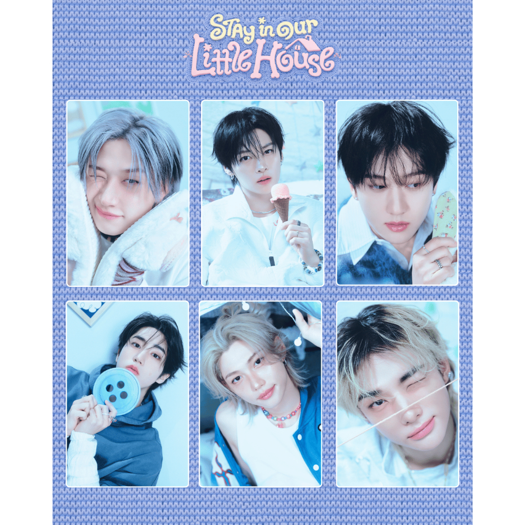 KIT 8 PHOTOCARDS FANMADE STRAY KIDS - 6TH FANMEETING 2026 STAY IN