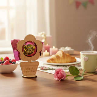 Lembrancinha Porta Bombom Dia Da Mulher Mimo Kit 50 presente eventos festas igrejas em Oferta na Shopee