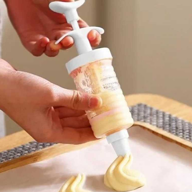 Kit Confeiteiro com 8 Bicos – Bisnaga Decoradora para Bolos,