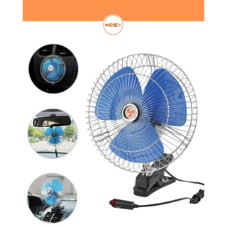 Ventilador Automotivo 12V 24V Carro Caminhão Kombi Van Carreta
