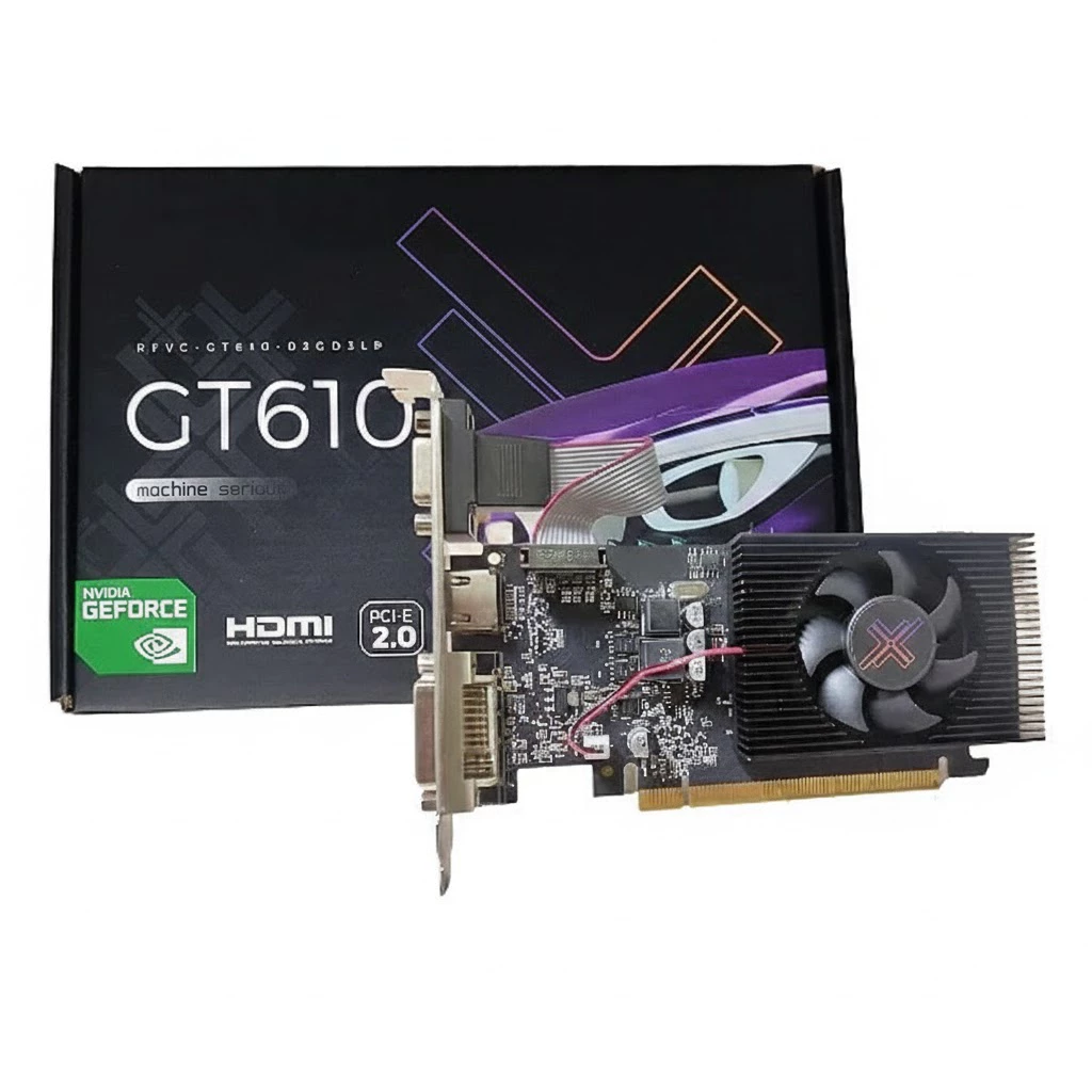 NVIDIA GeForce GT 610 2GB DDR3 | Estabilidade, Desempenho e Custo-Benefício